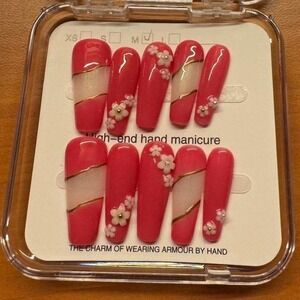 Rapid Romance Nail Set –‎ Pre-Designed Press-On Style